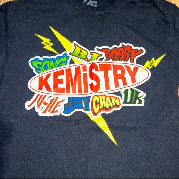 Y2K YG Entertainment Presents Kemistry t-shirt rap Youth Size Small Color Black - Picture 7 of 7